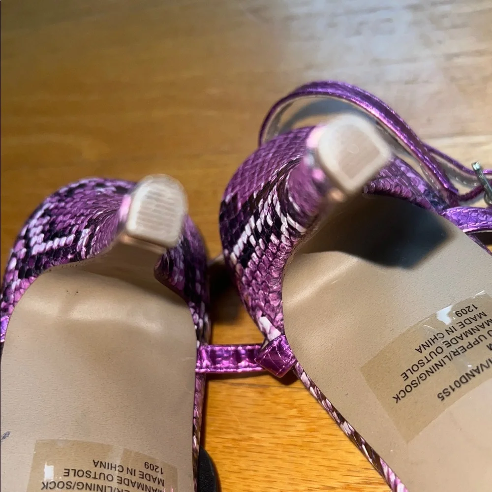 Betsey Johnson Multicolor Butterfly Heels - Picture 5 of 5